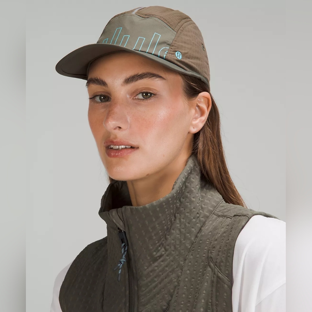 LULULEMON Unisex Insulated Drawcord Hiking Cap, L/XL, Olive Green,